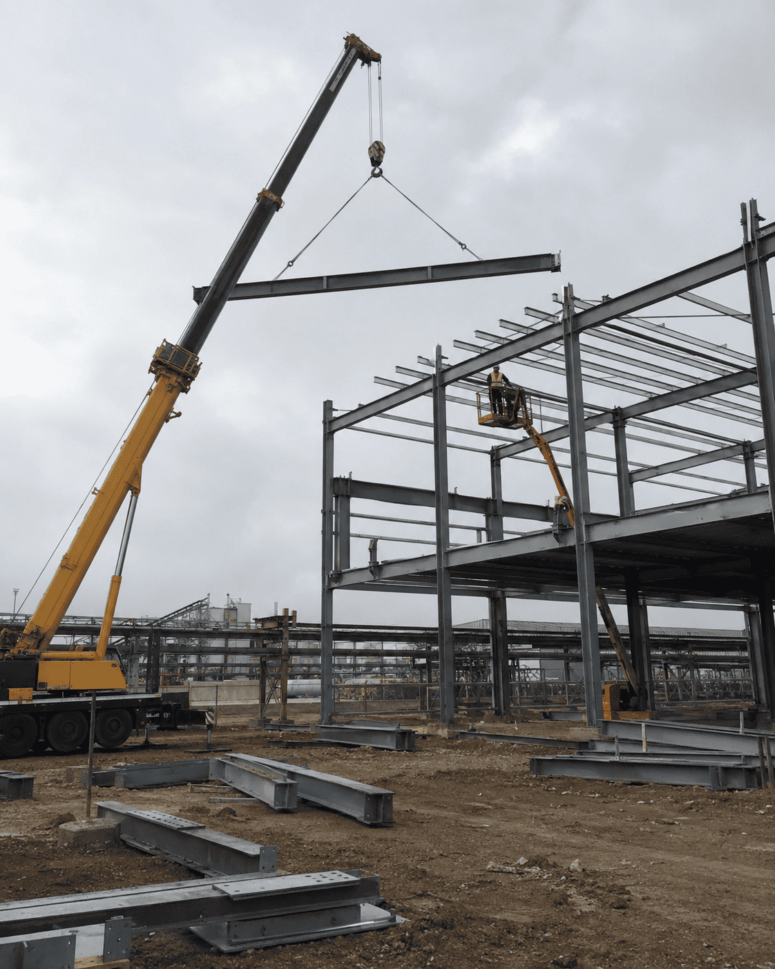 Home Construcción y montaje de estructuras metálicas